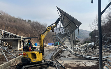 건축구조물해체 시공사례