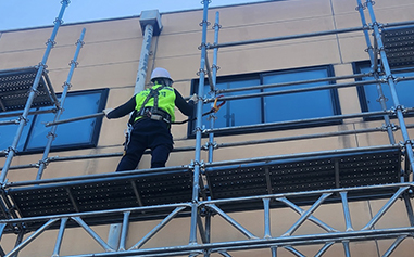 비계구조물해체 시공사례