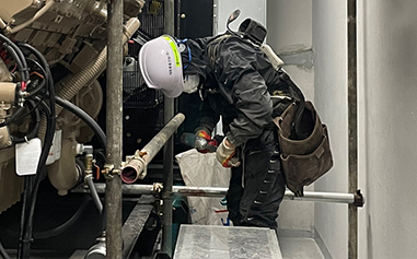 비계구조물해체 시공사례