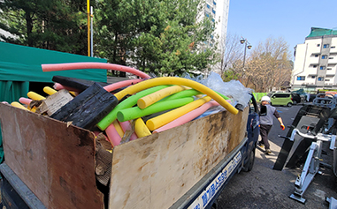 사업장폐기물 수집운반처리 시공사례