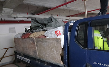 건설폐기물 수집운반처리 시공사례